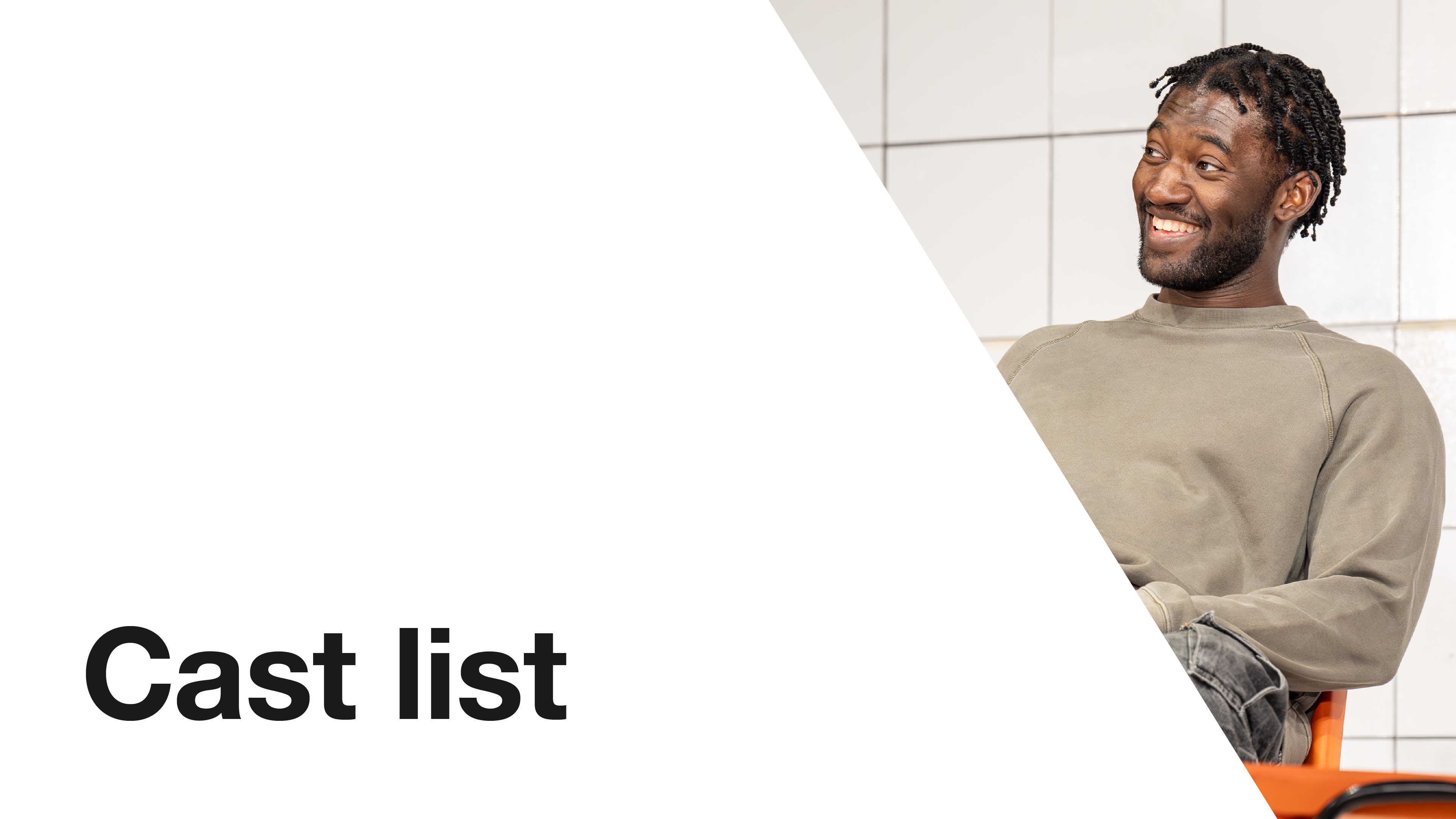 People, Places & Things: Cast List