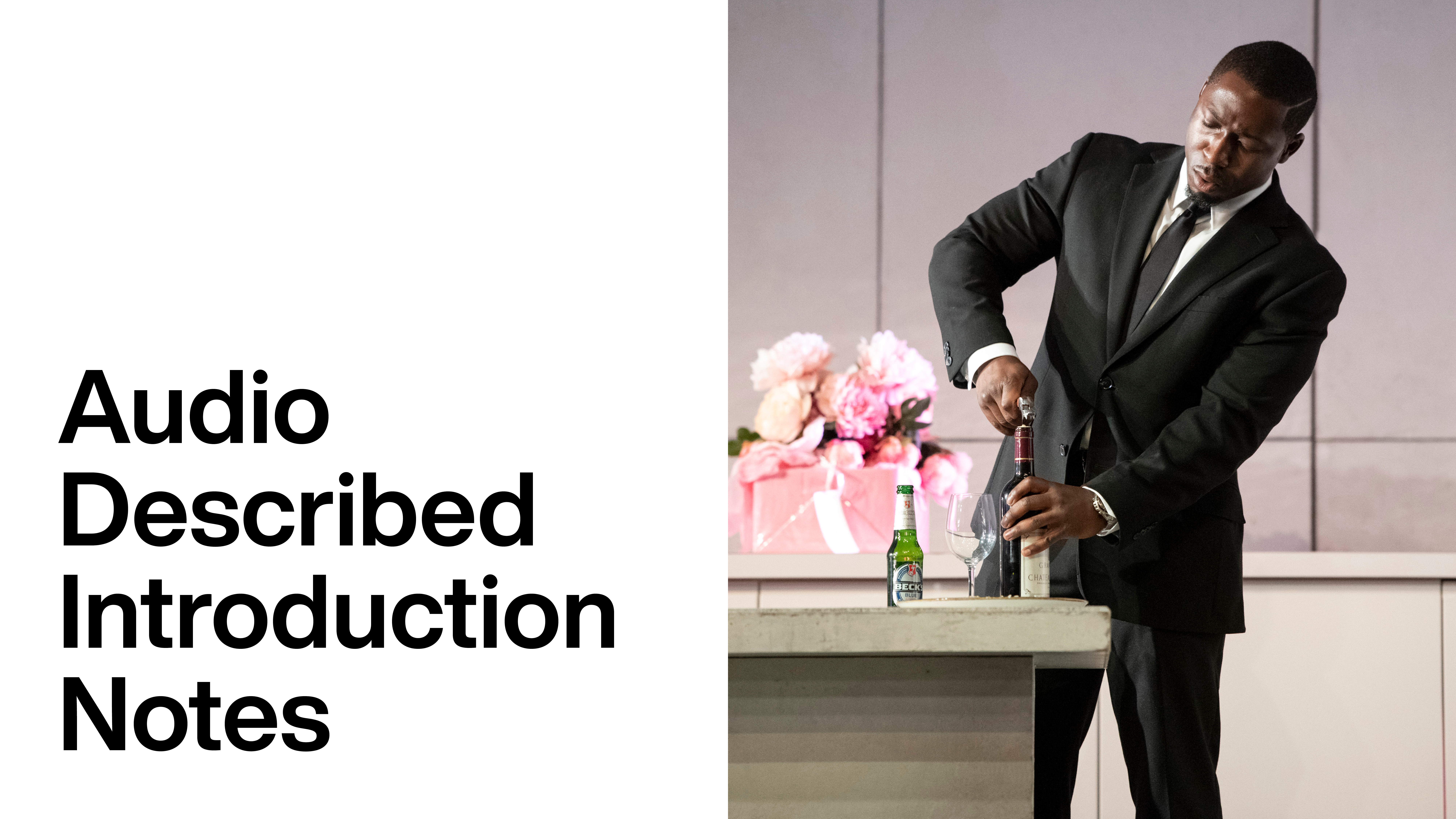 Julie: Audio Described Introduction Notes