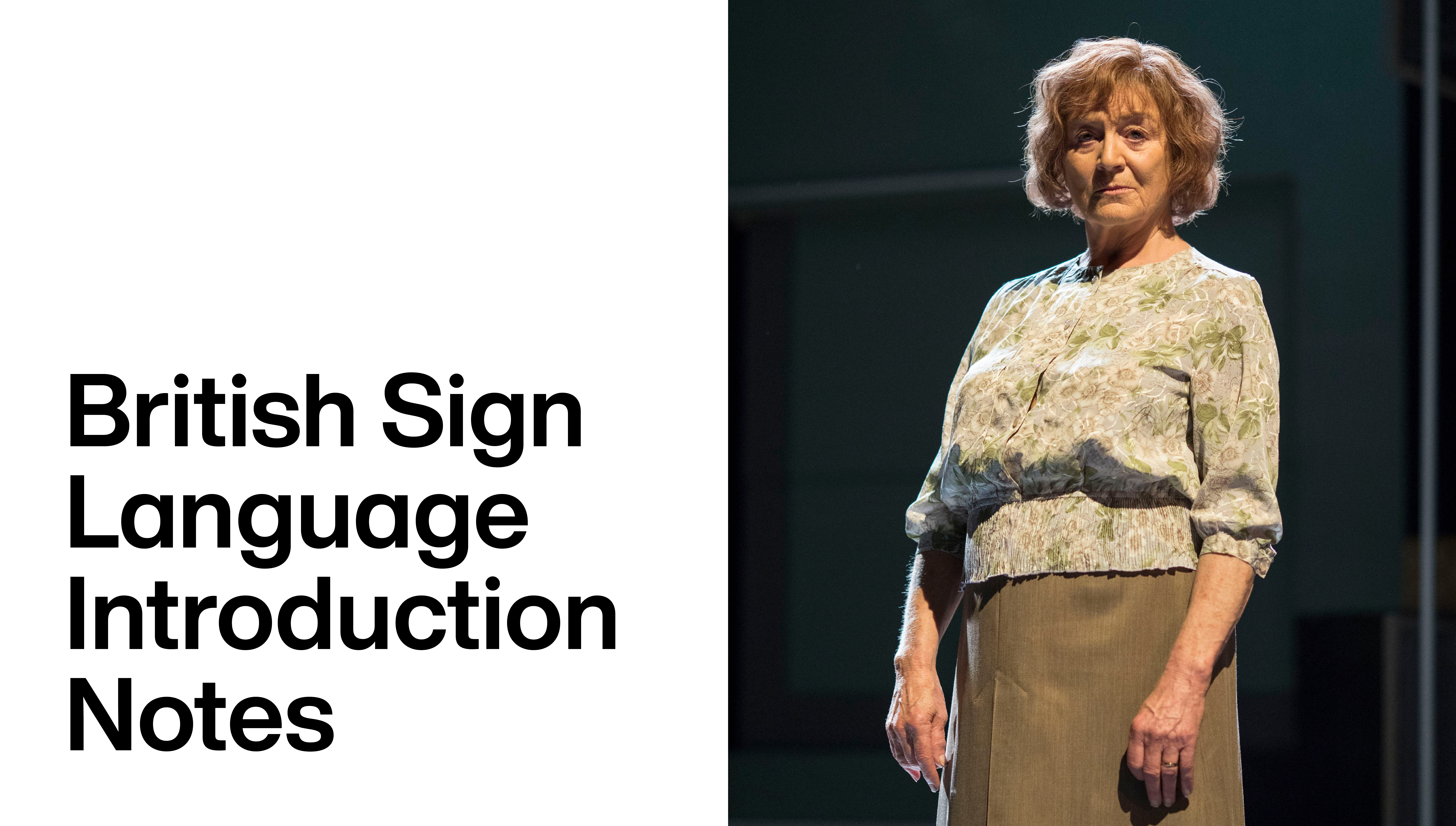 Angels in America Part One: Millennium Approaches: BSL Introduction Notes