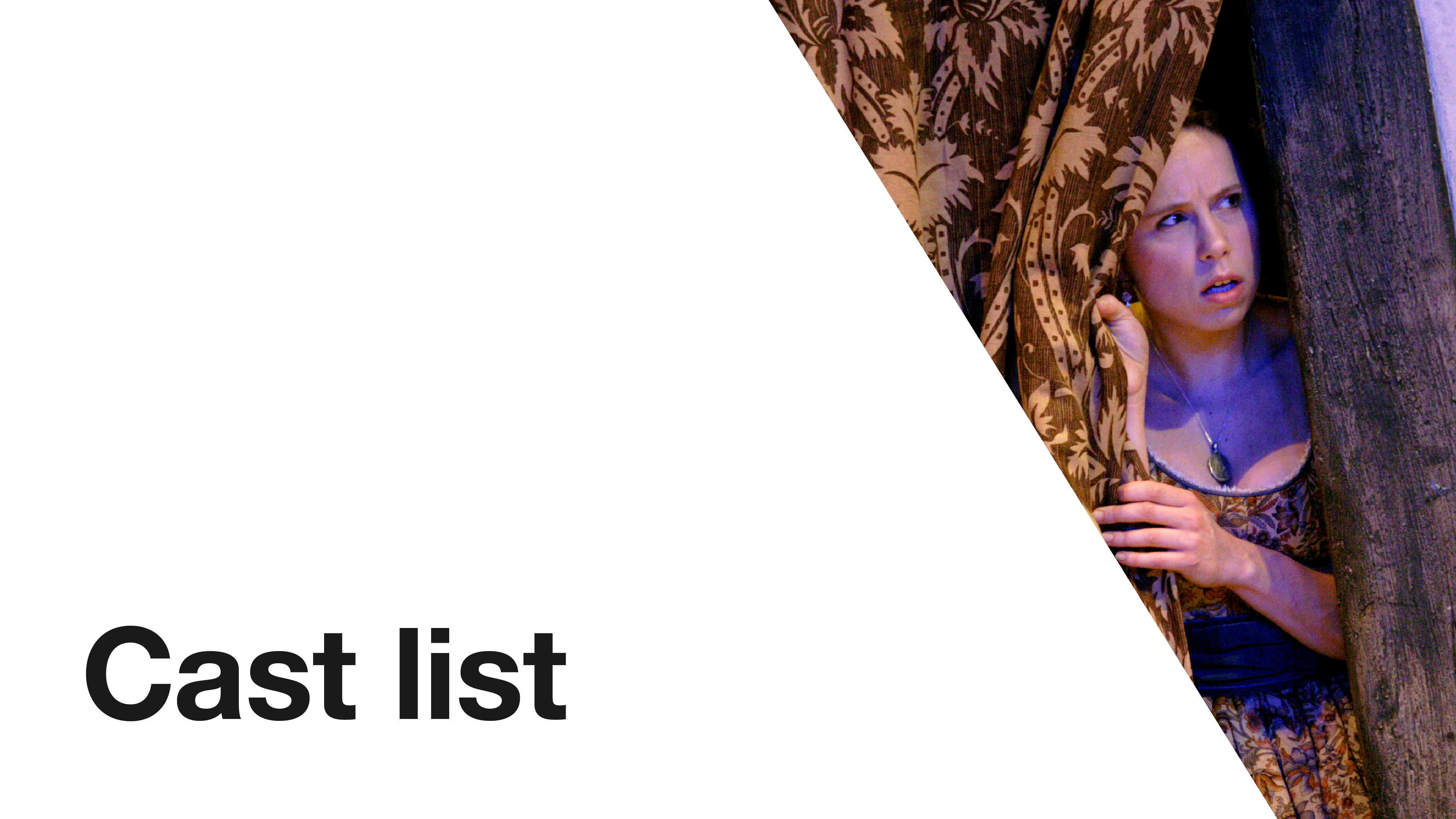 London Assurance: Cast List