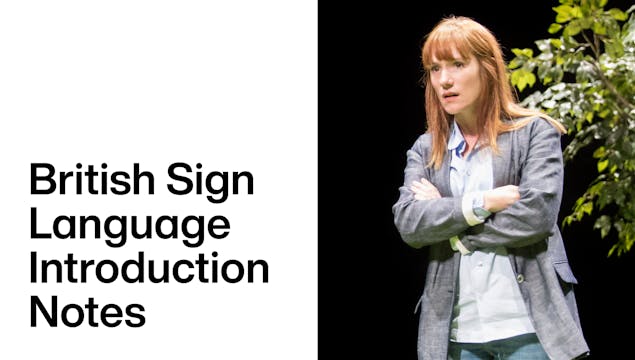 Yerma: British Sign Language - Introd...