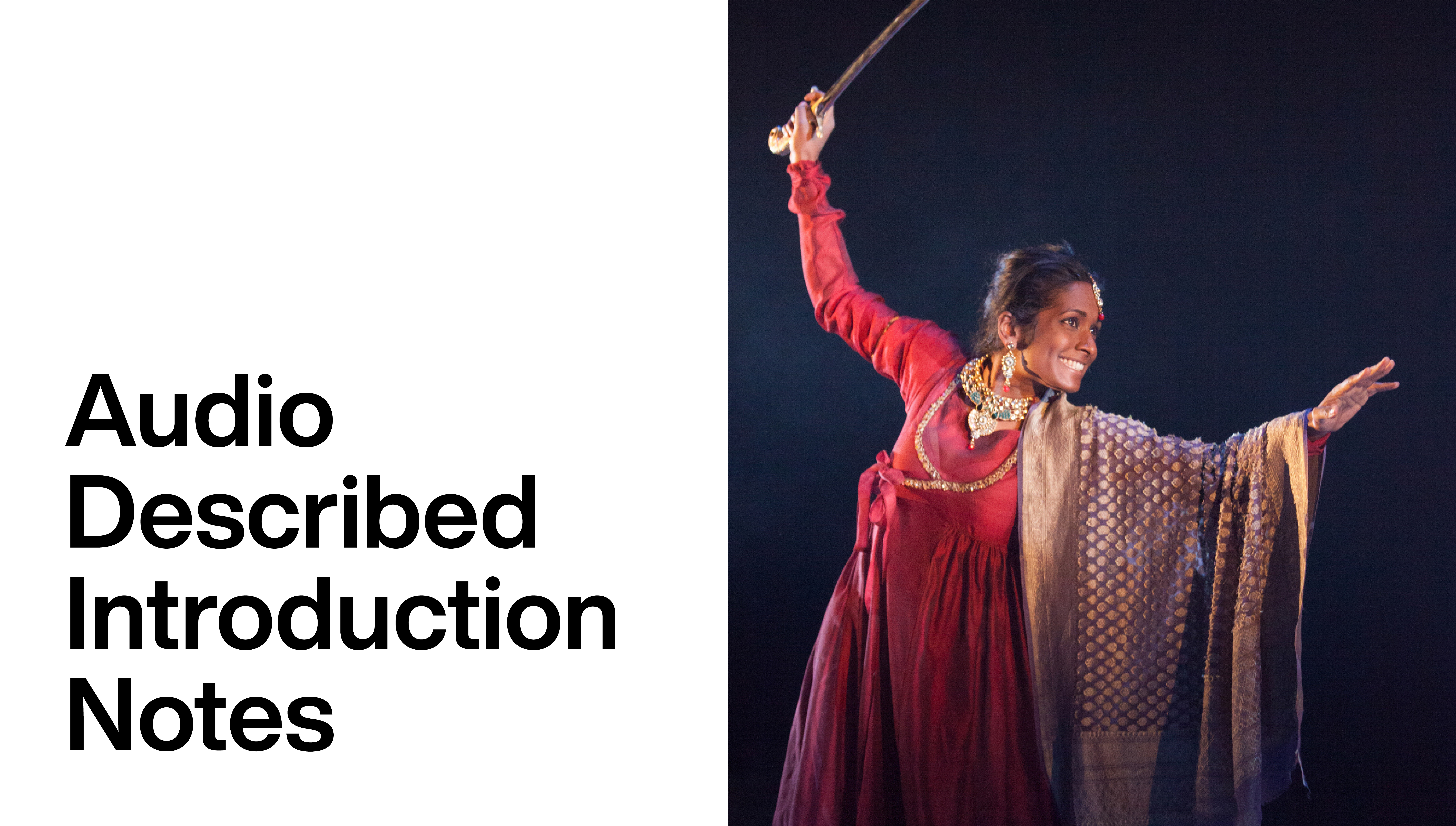 Dara: Audio Described Introduction Notes