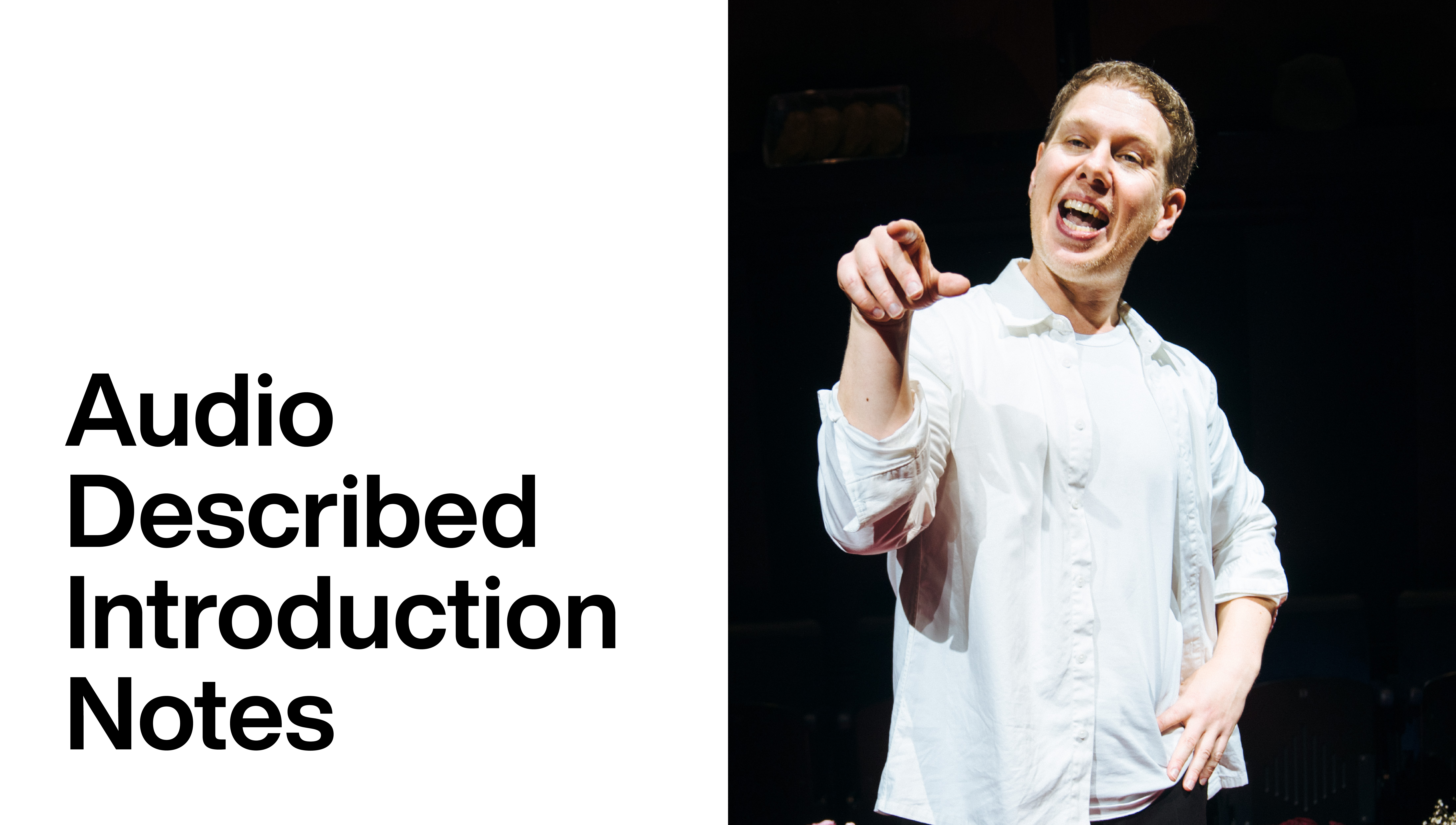 Death of England: Michael - Audio Described Introduction Notes