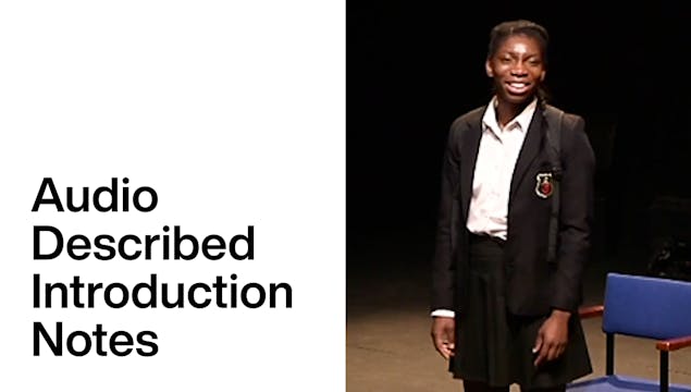 Audio Description: Chewing Gum Dreams - Introduction Notes