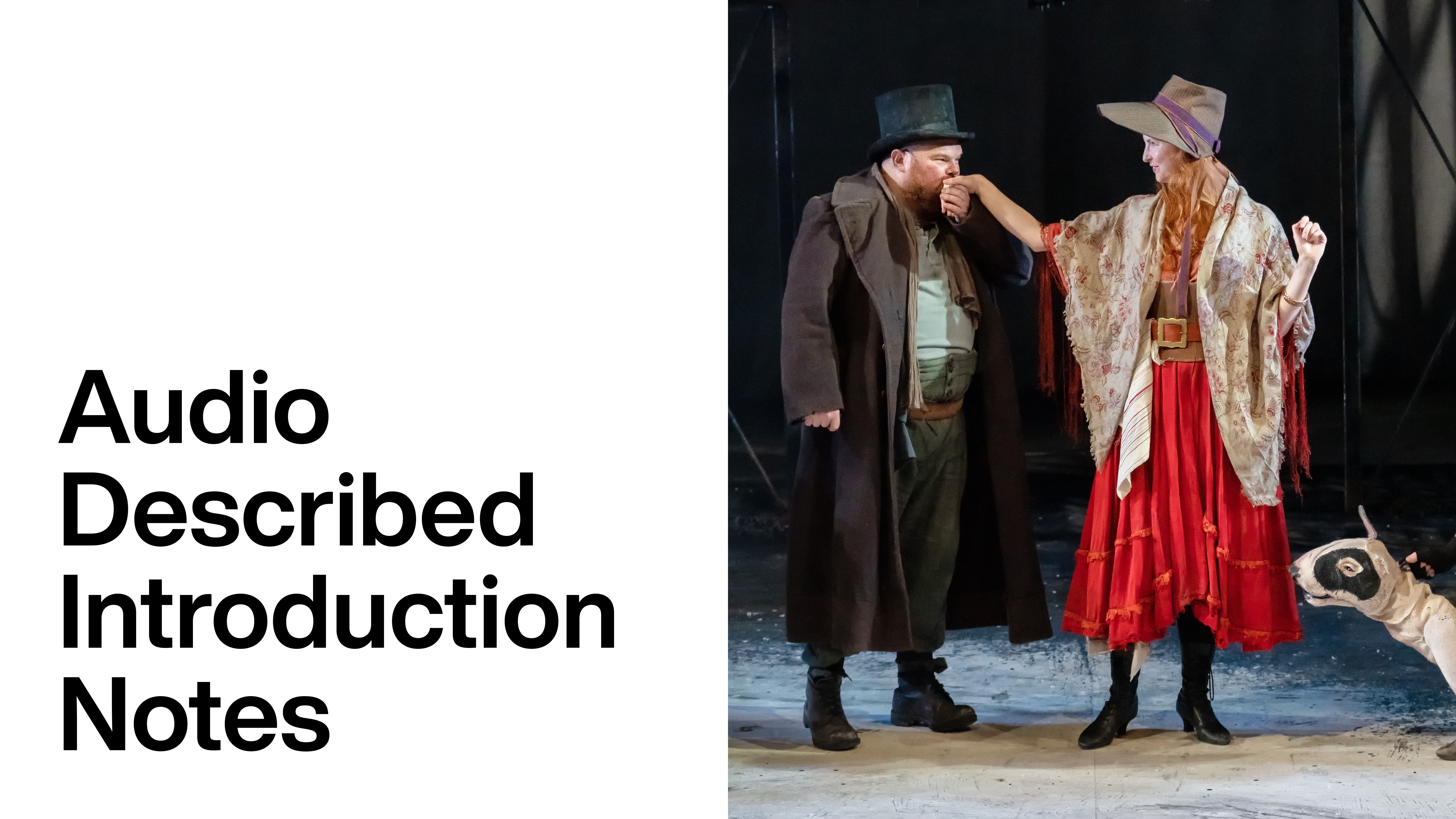 Oliver Twist - Audio Described Introduction Notes