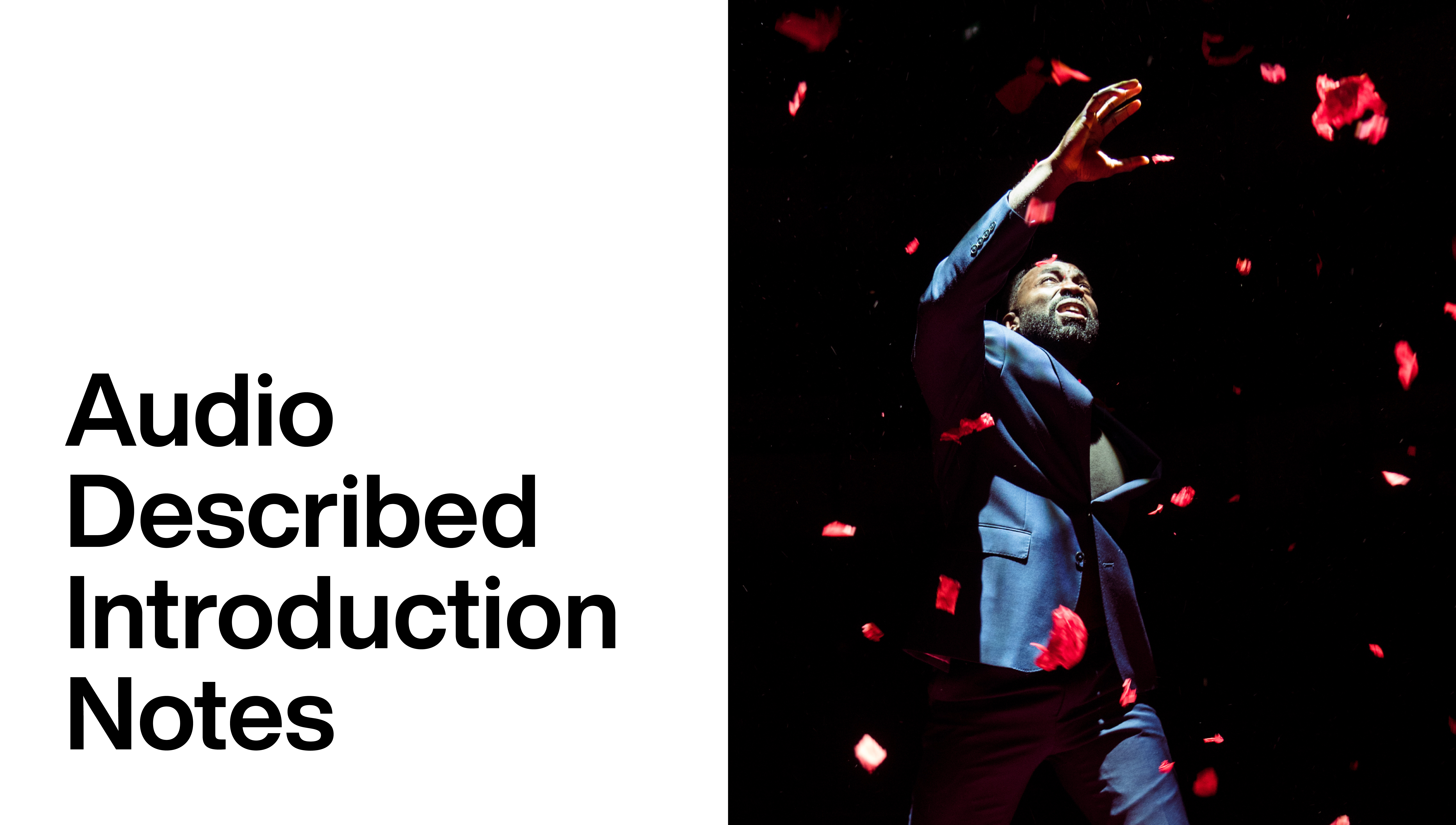 Death of England :Delroy - Audio Described Introduction Notes