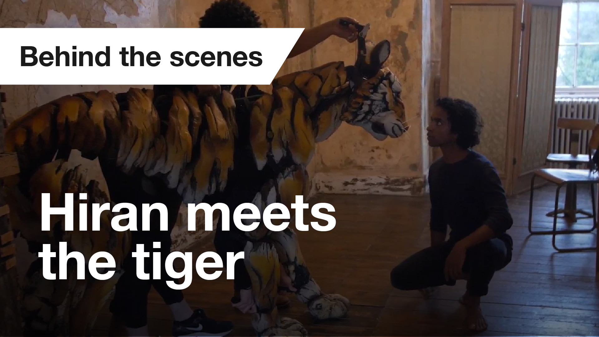 Life of Pi: Behind the scenes - Hiran meets the tiger 