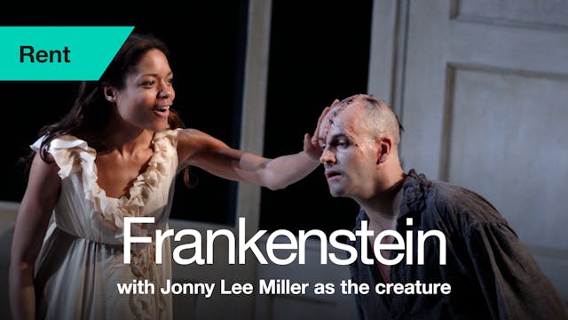 Frankenstein (Jonny Lee Miller as the creature)