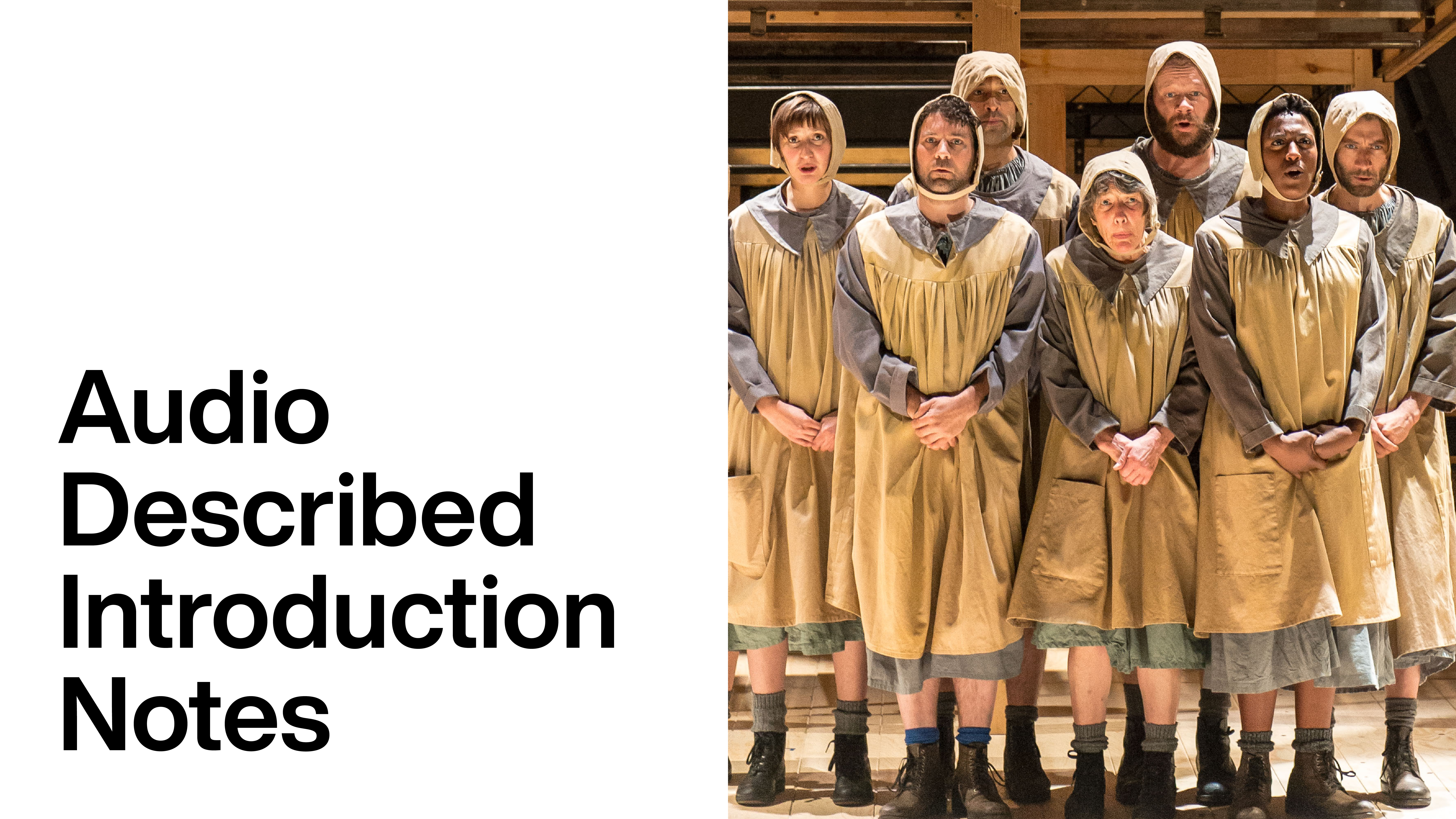 Jane Eyre: Audio Description Introduction Notes