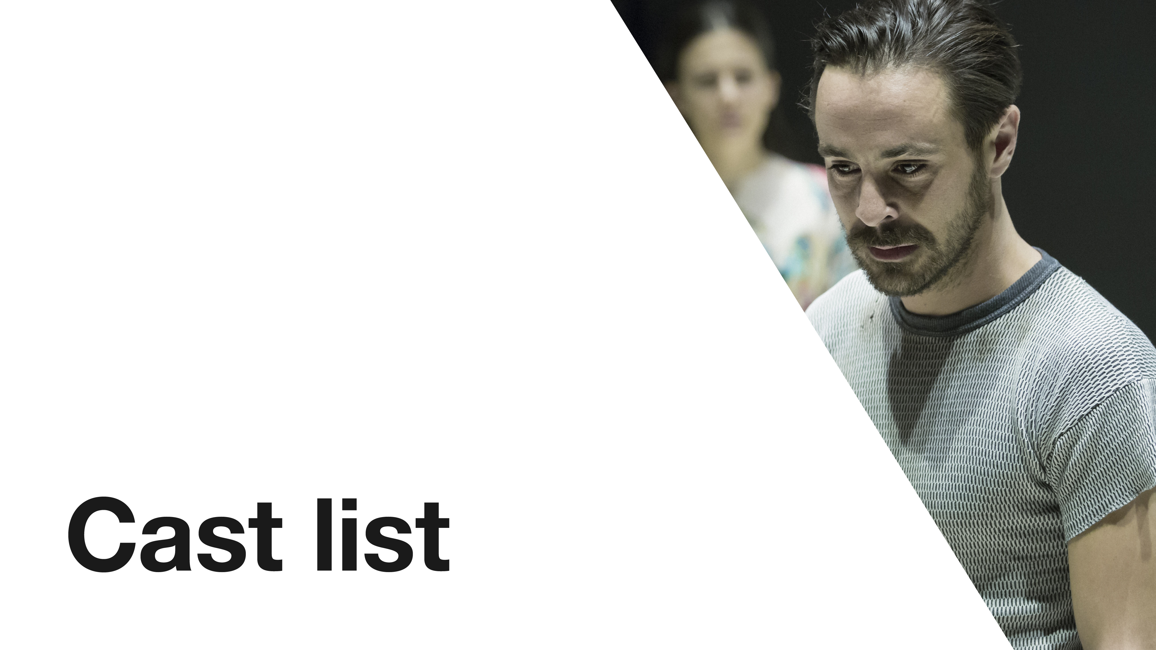 A View from the Bridge: Cast List