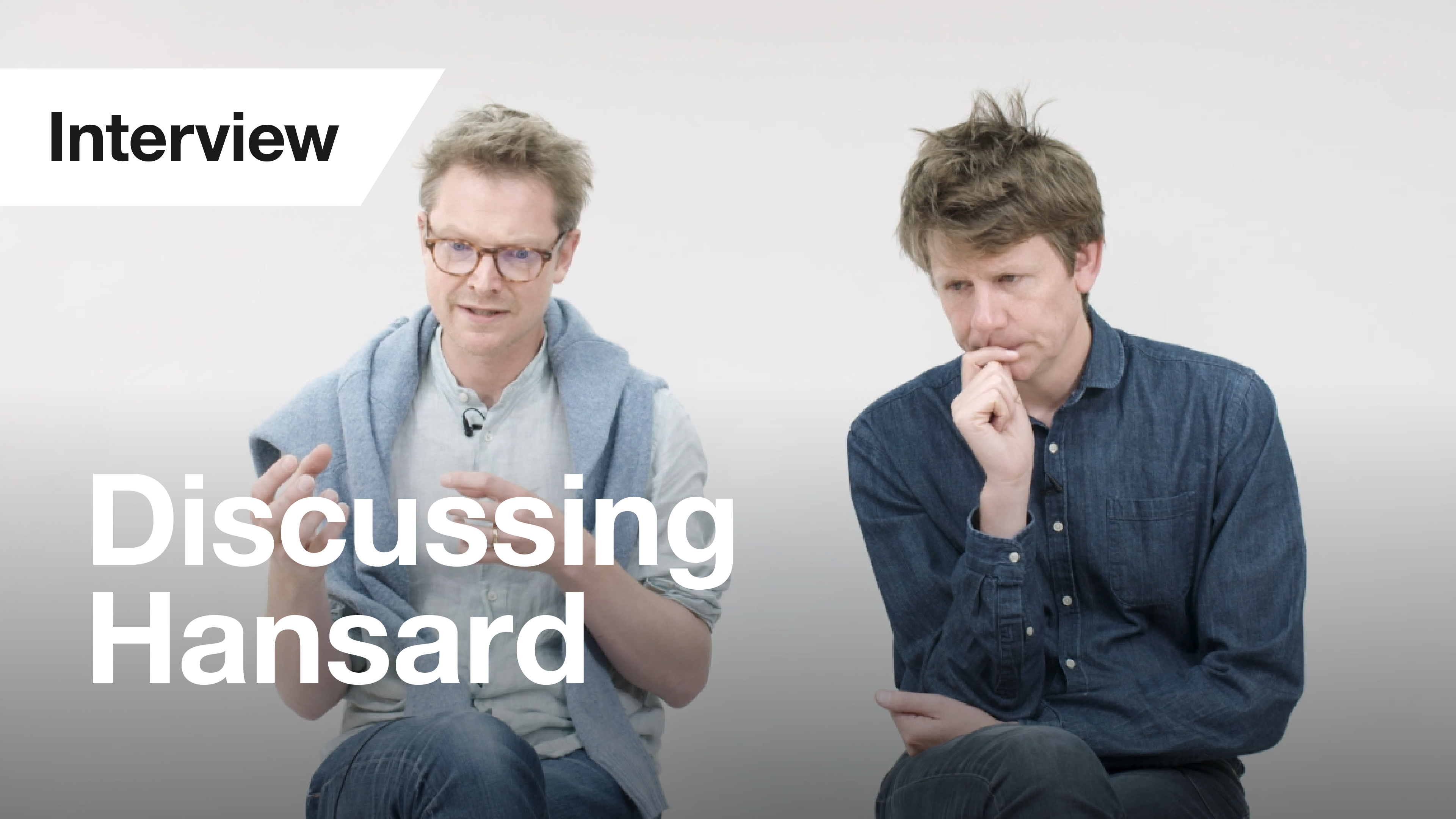 Hansard: Interview (Writer & Director)