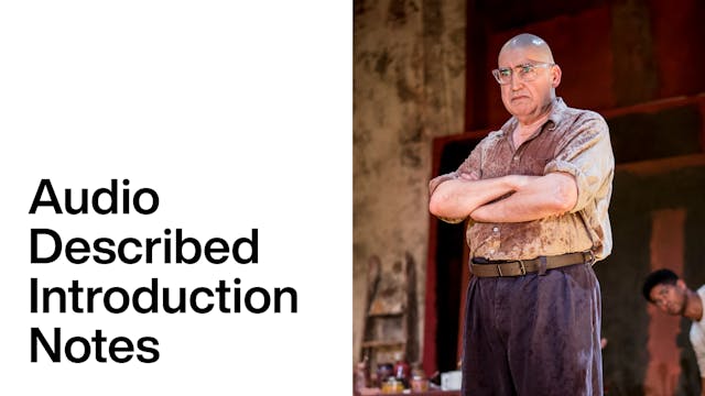 Red: Audio Described Introduction Notes