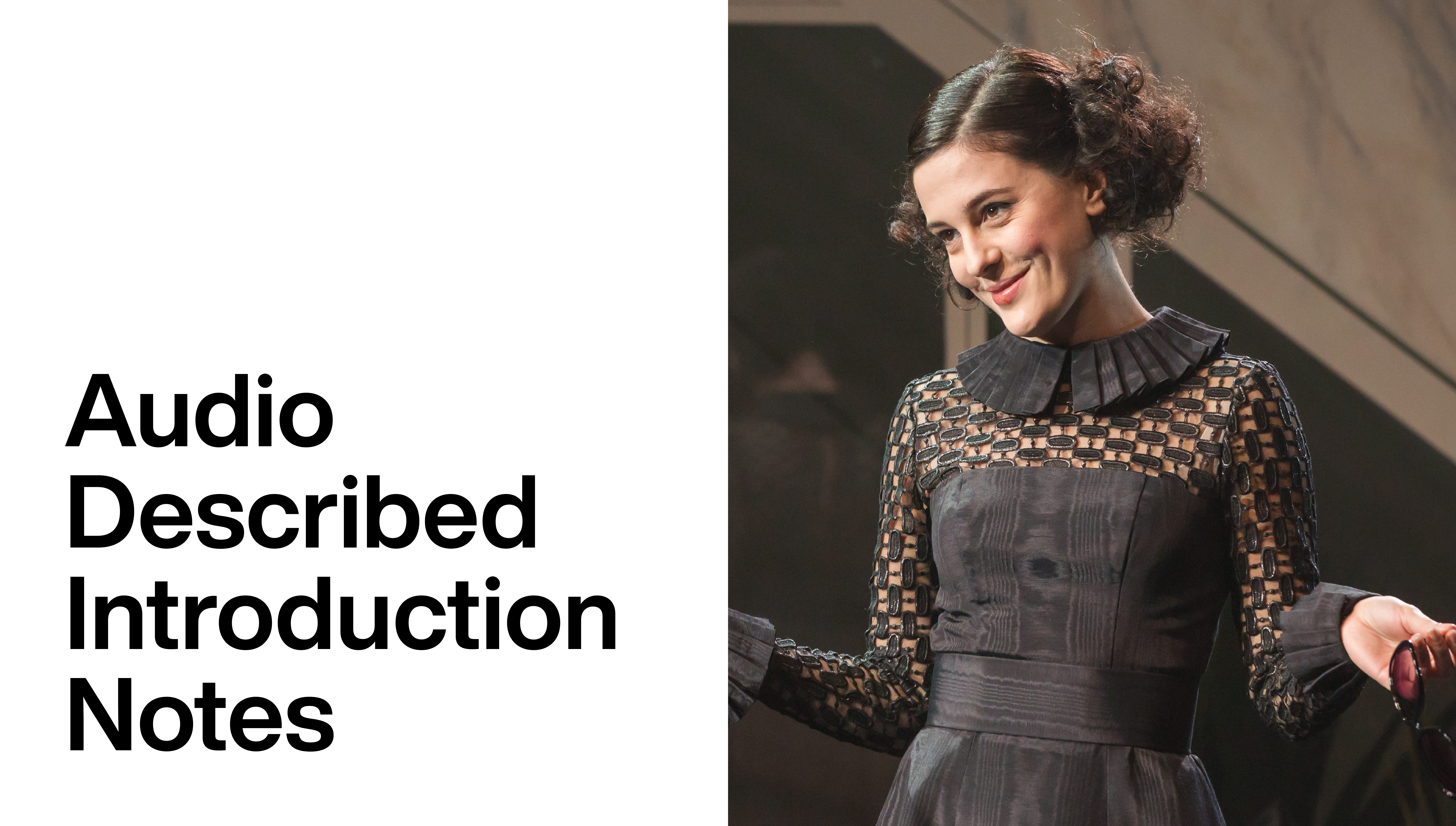 Twelfth Night: Audio Described Introduction Notes