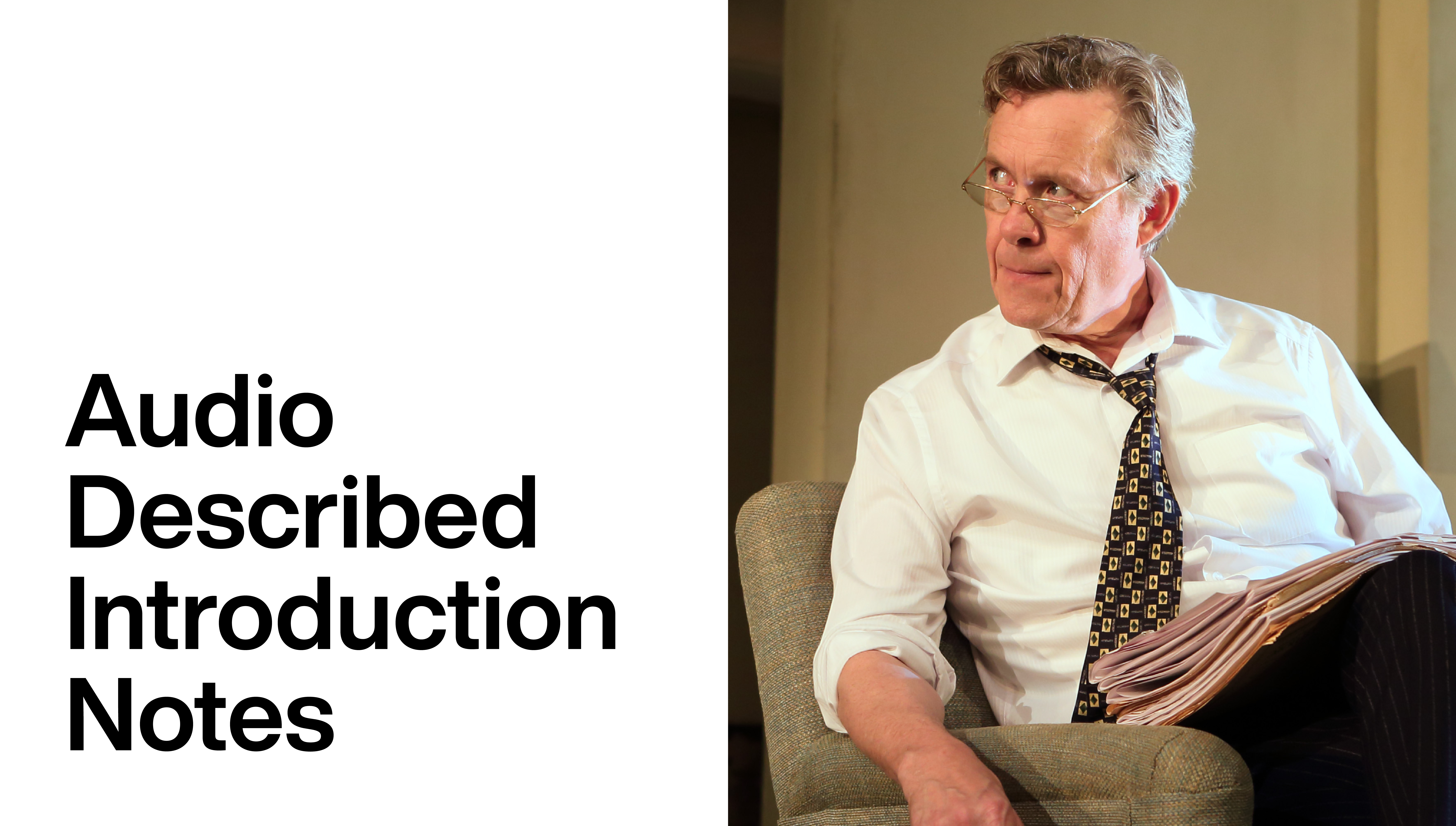 Audio Description: Hansard - Audio Description Introduction Notes