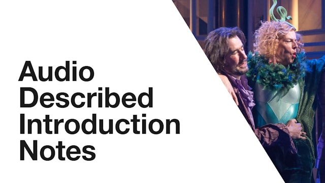 Twelfth Night: Audio Described Introduction Notes