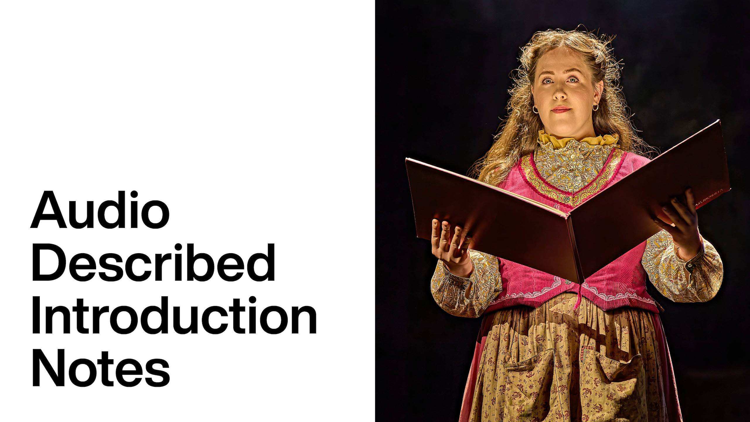 War Horse: Audio Described Introduction Notes