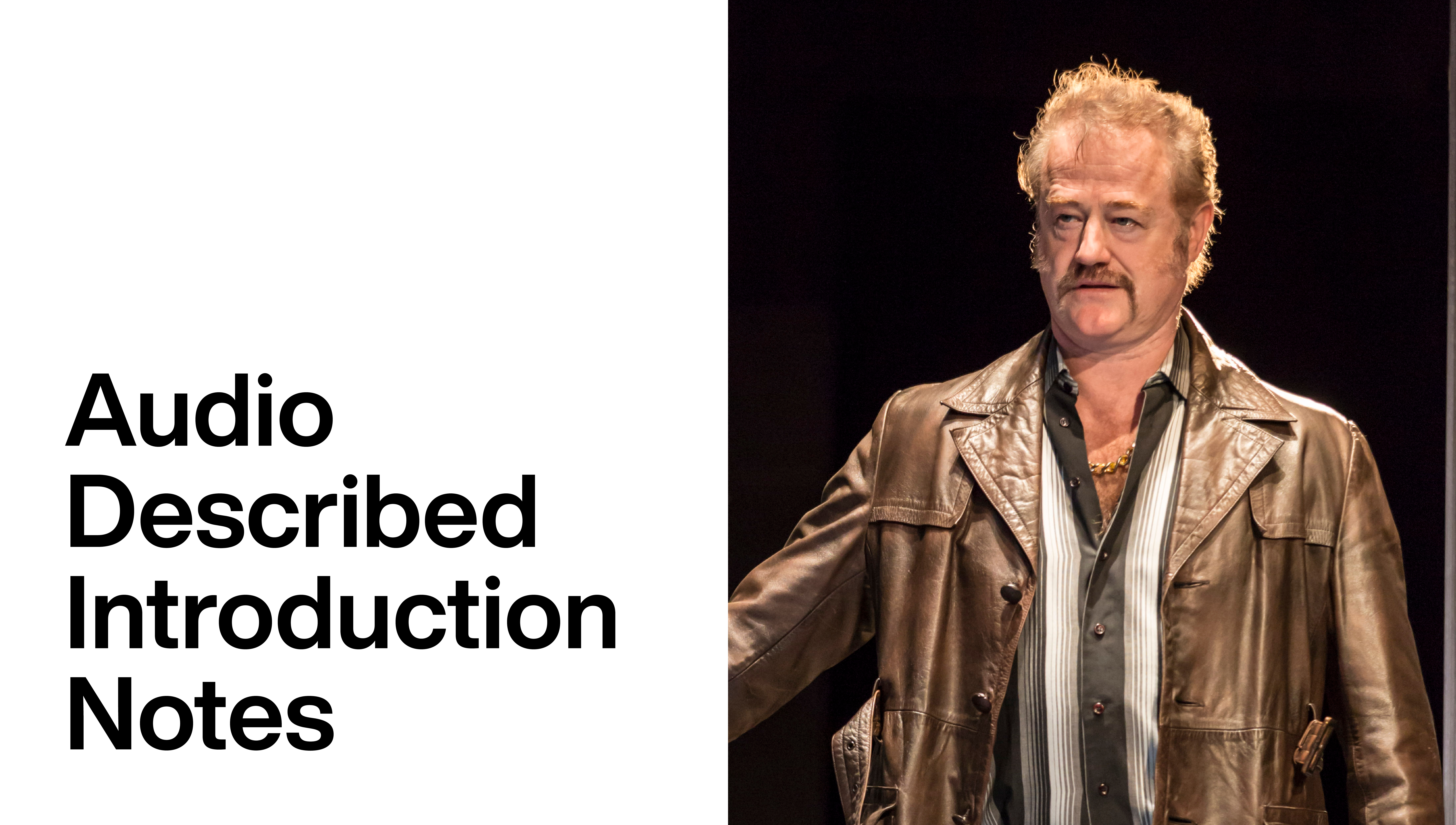 No Man's Land: Audio Described Introduction Notes