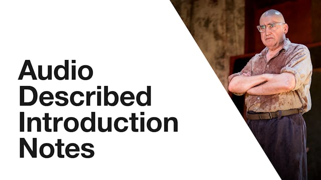 Red: Audio Described Introduction Notes