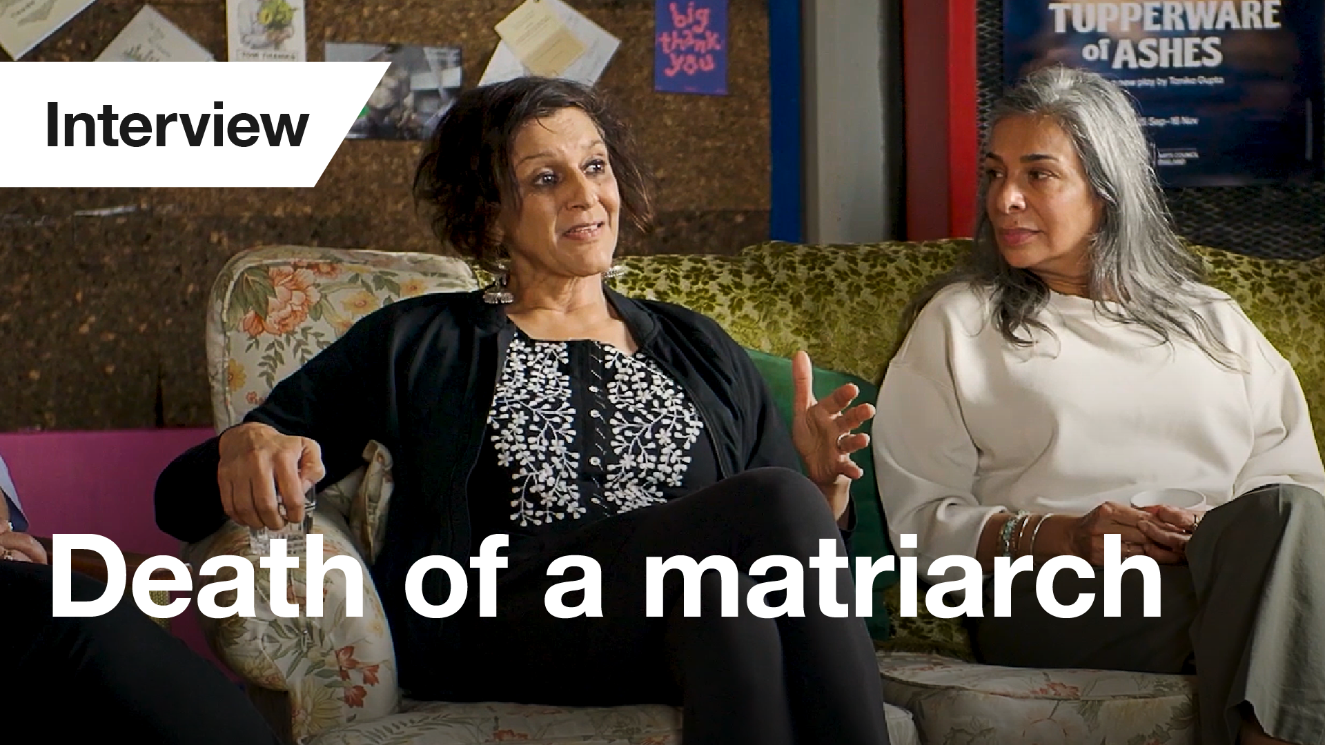 A Tupperware of Ashes: Interview - Death of a Matriarch