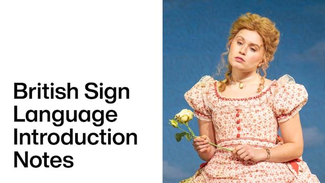 The Importance of Being Earnest: British Sign Language Introduction Notes