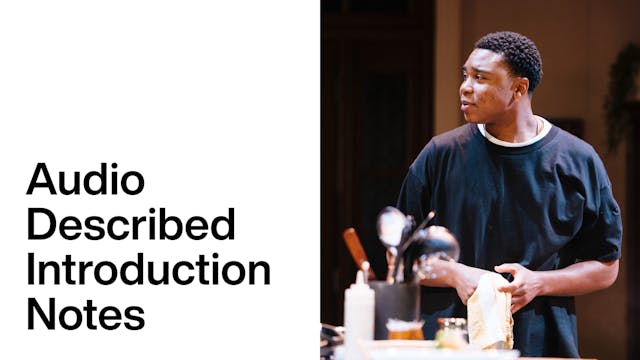 The Hot Wing King: Audio Described Introduction Notes