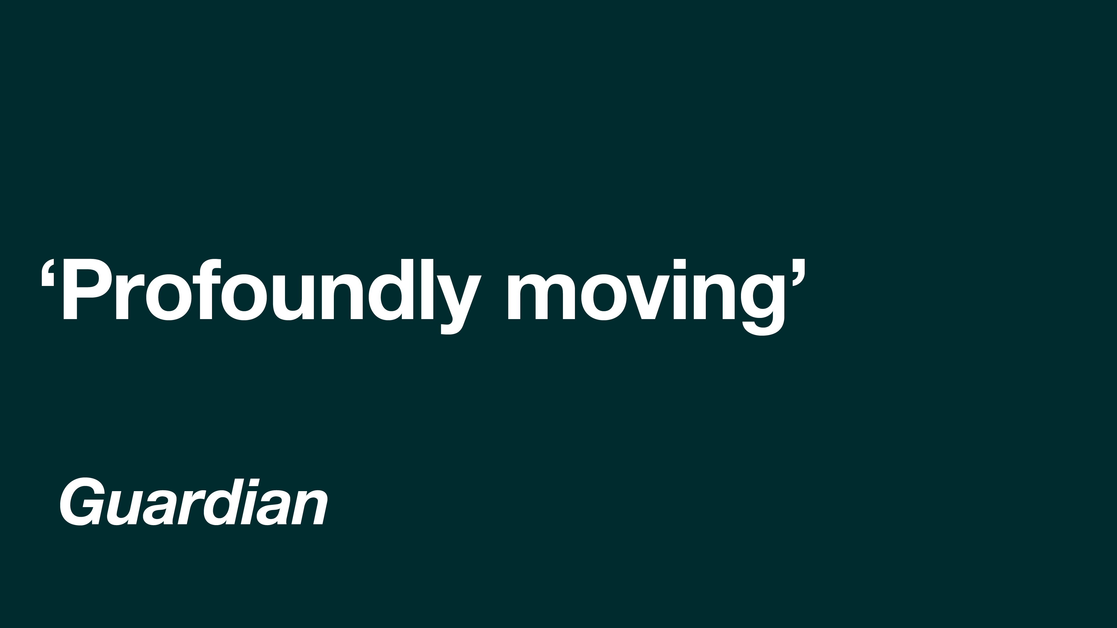 LOVE: Press - Guardian