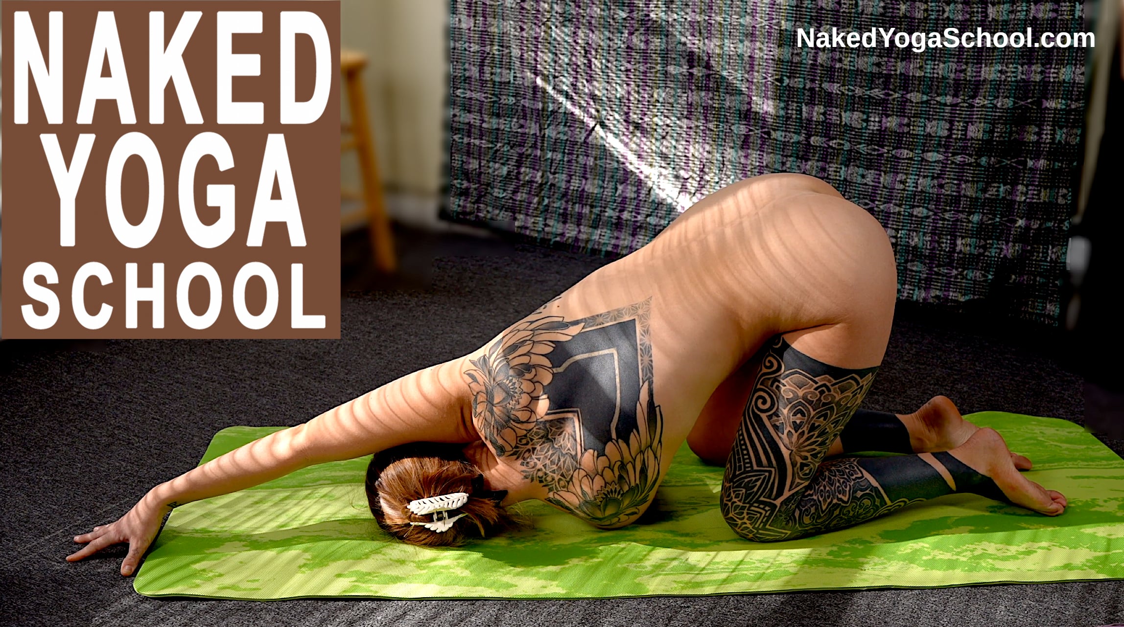 Naked Yoga for Neck & Shoulder Tension 3