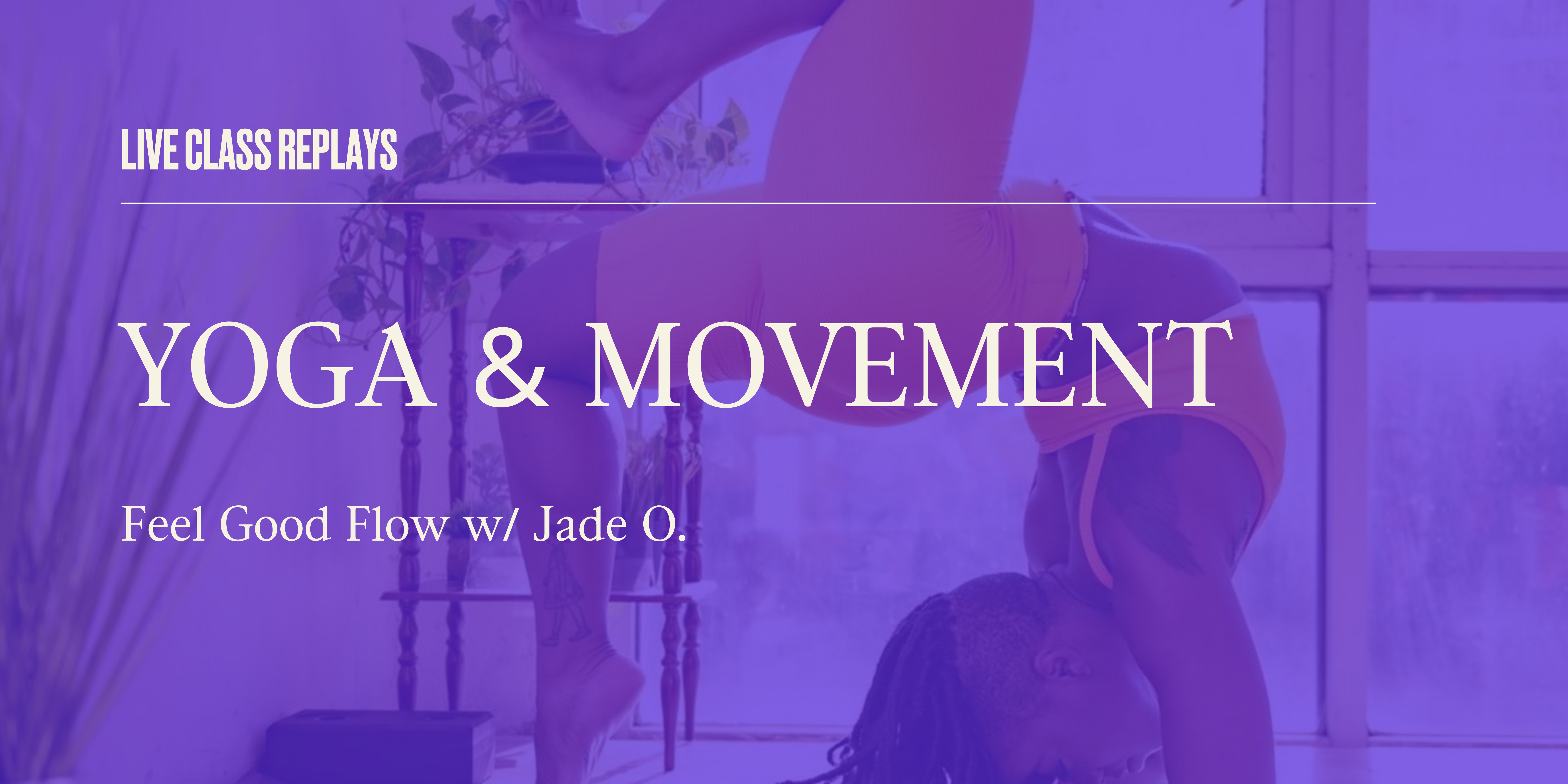 Feel Good Flow with Jade O.