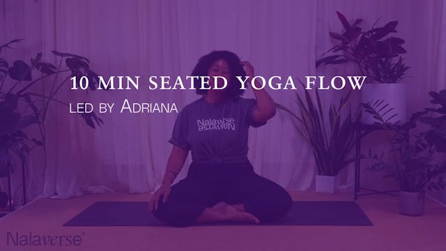 10-Min Seated Restorative Yoga