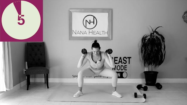 Day 8,22 Lower Body/Push-weights/chair