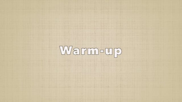 Warm-up