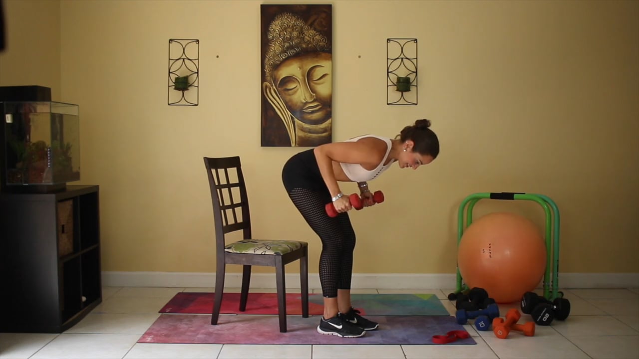 7. Triceps/Biceps/Back with Cadio Finisher