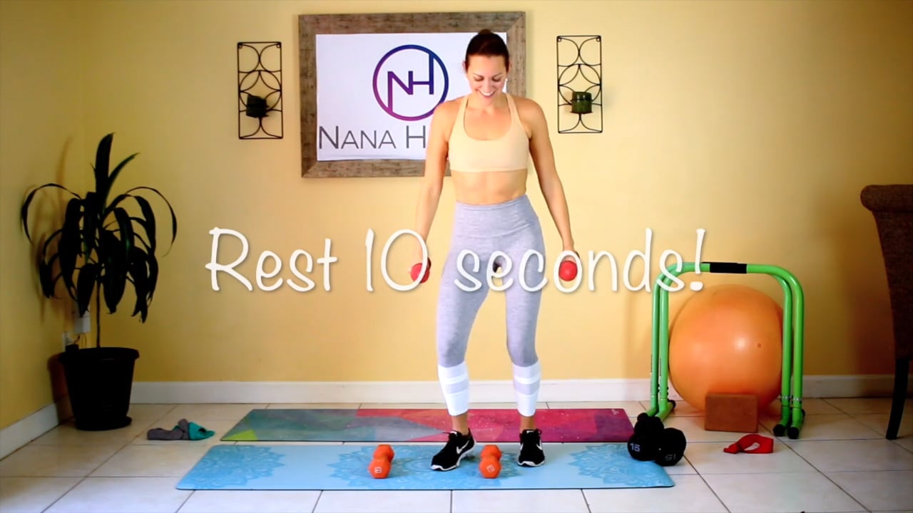 Fit Holiday Challenge Day 4,18 Tabata