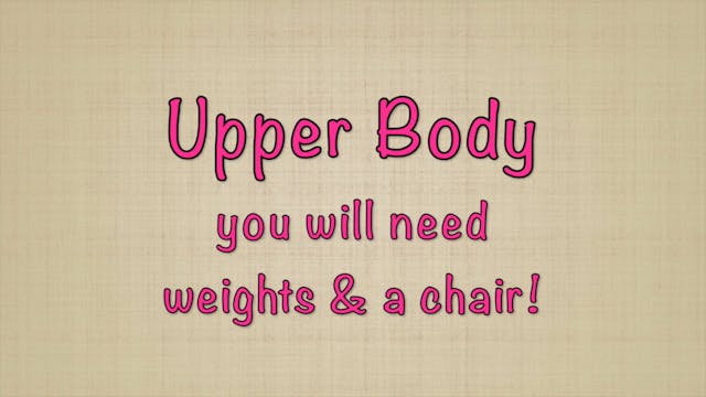 Day 4,18 Upper Body