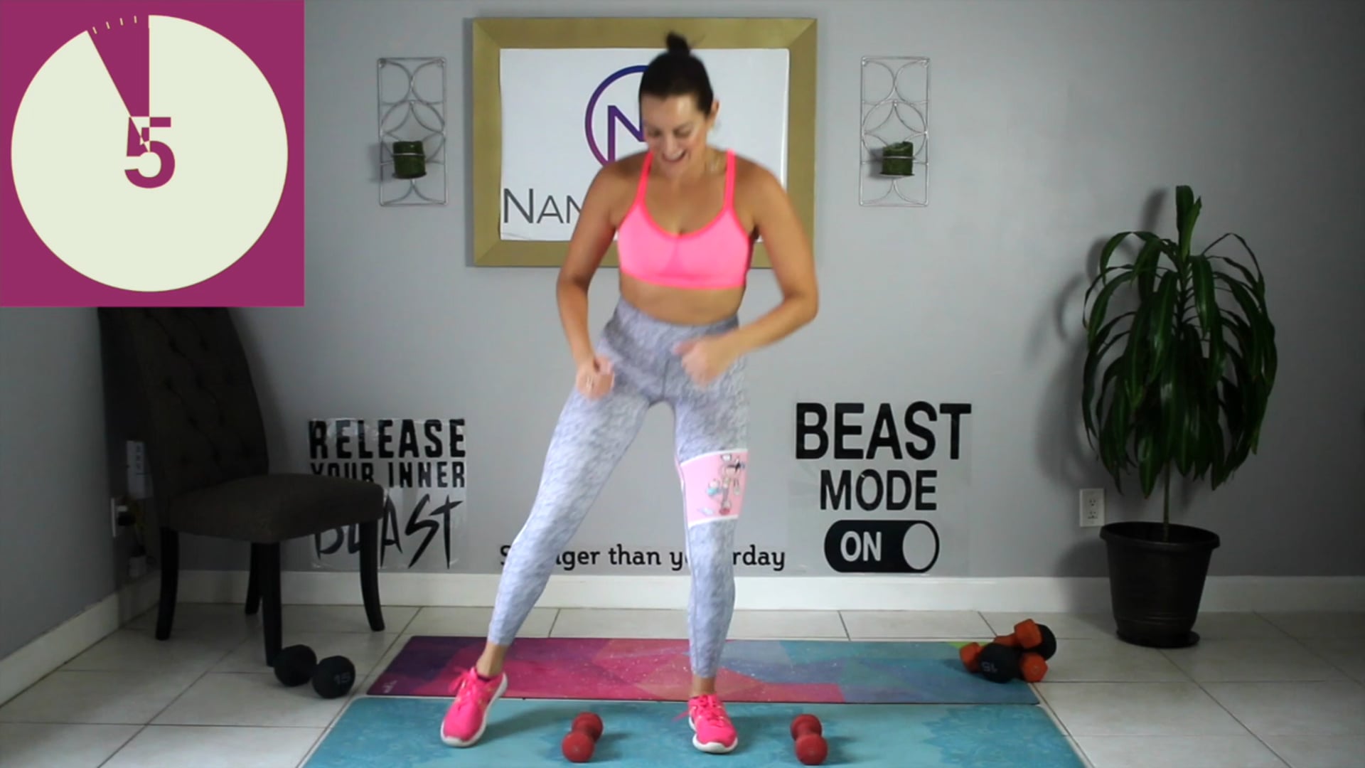 Day 3, 17 Tabata/Biceps/LB