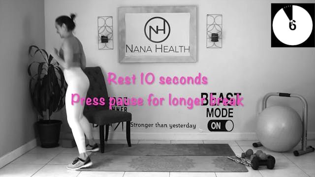 Day 4 & 18 Upper Body TABATA kickboxing