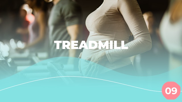 All Trimester - Labor Training Treadmill Cardio Workout 9