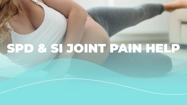 SPD & SI Joint Pain Help 