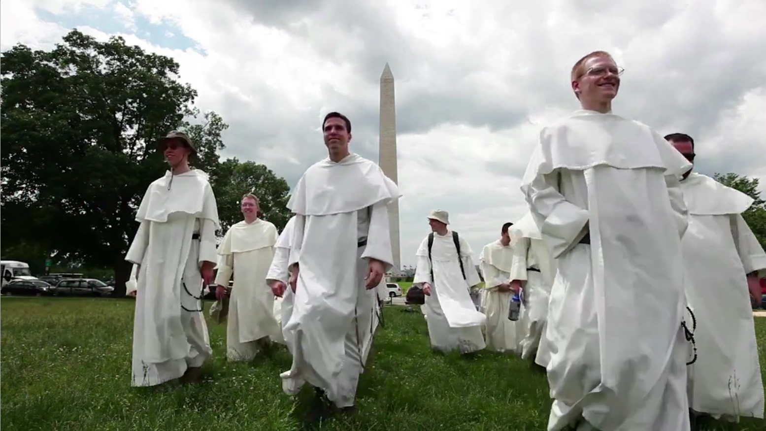 Dominican Friars on Pilgrimage