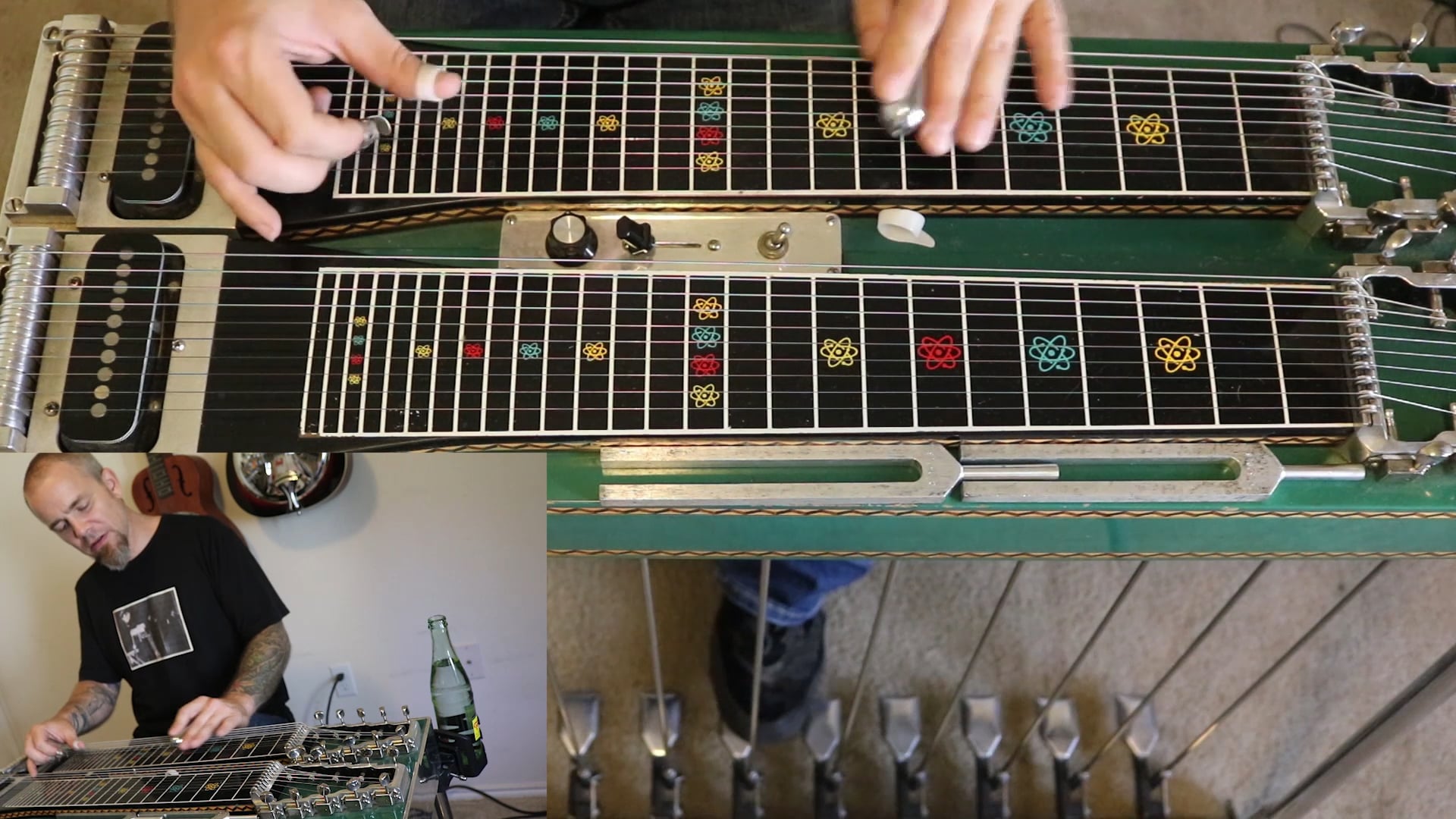 Nathan Flemming  C6 Basic 1-4-5-1 String Groups and Pedal Usage