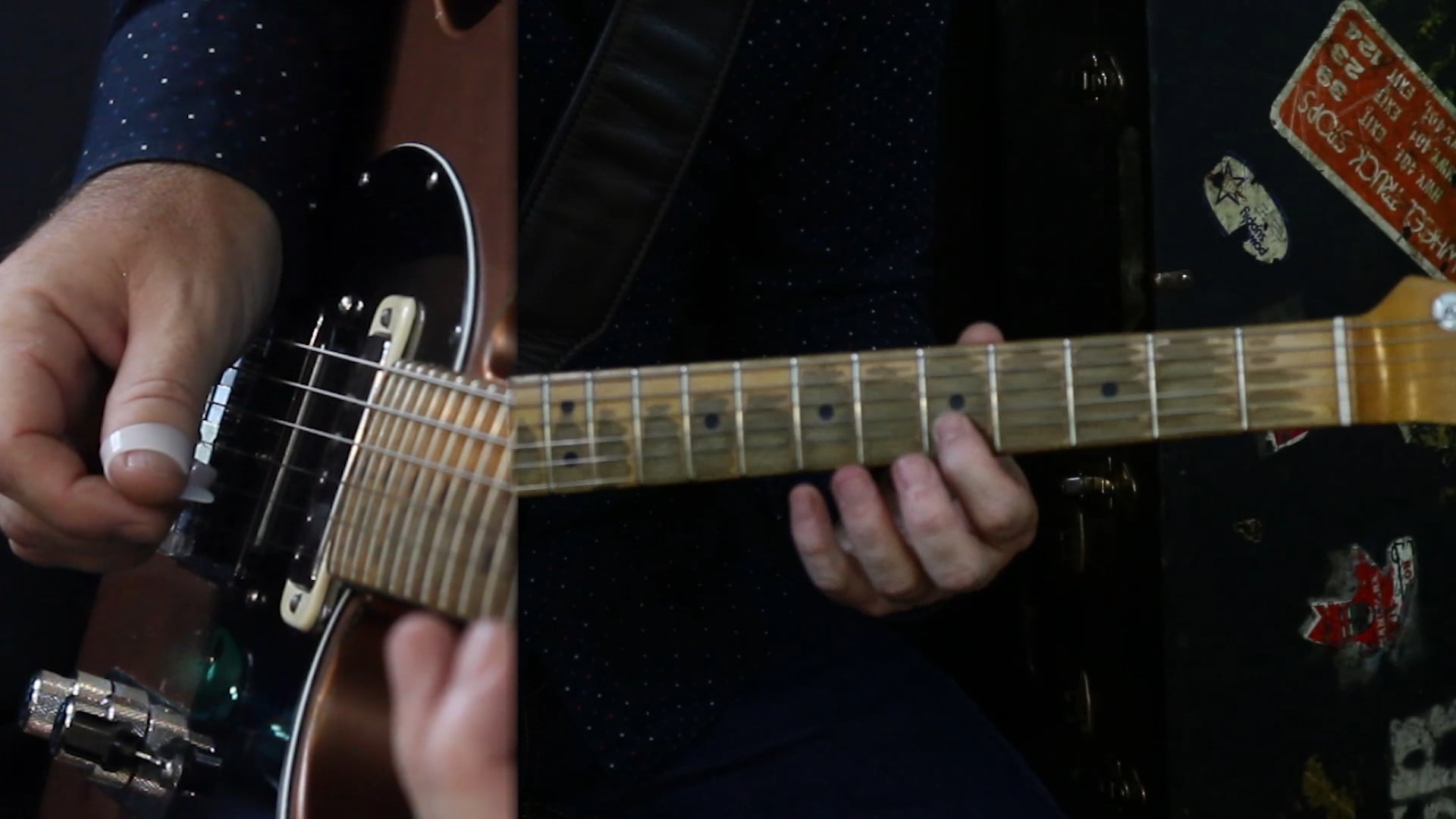 James Mitchell Lick #9 Descending Chromatic Lick in A 