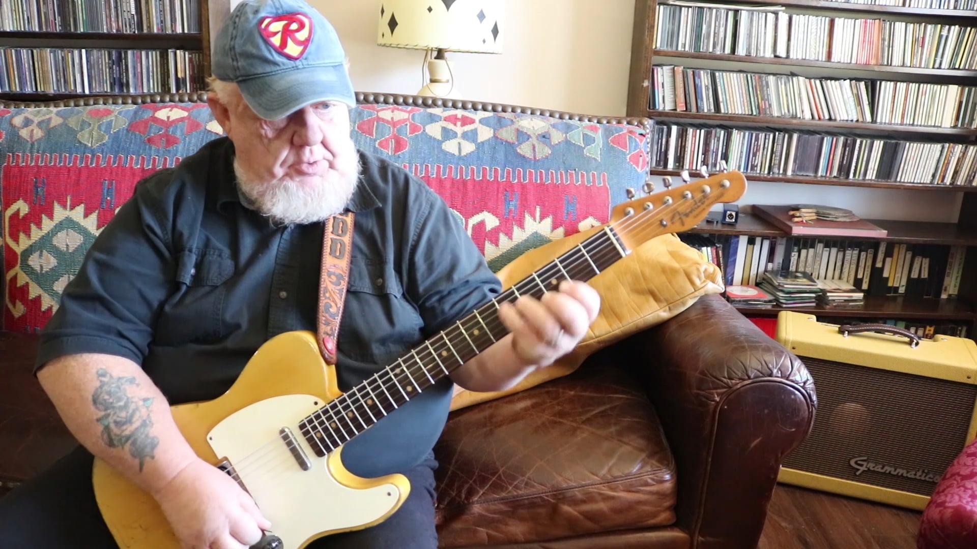 Redd Volkaert    Augmented Chords in Country Shuffle as the only lead guy in the band 