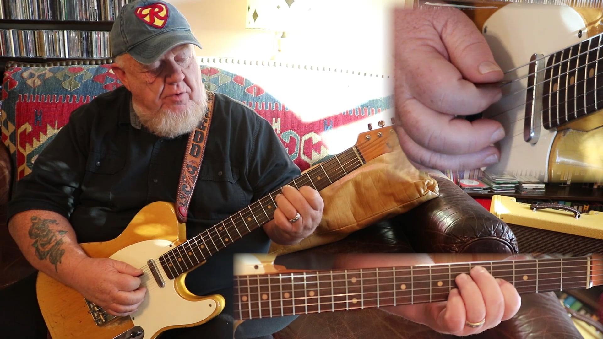 Redd Volkaert  Starting a Western Swing Solo using Diminished Chord