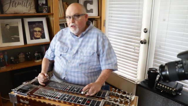 Johnny Cox C6.  Intro to chords and the c6 connetcion to the e9 tuning