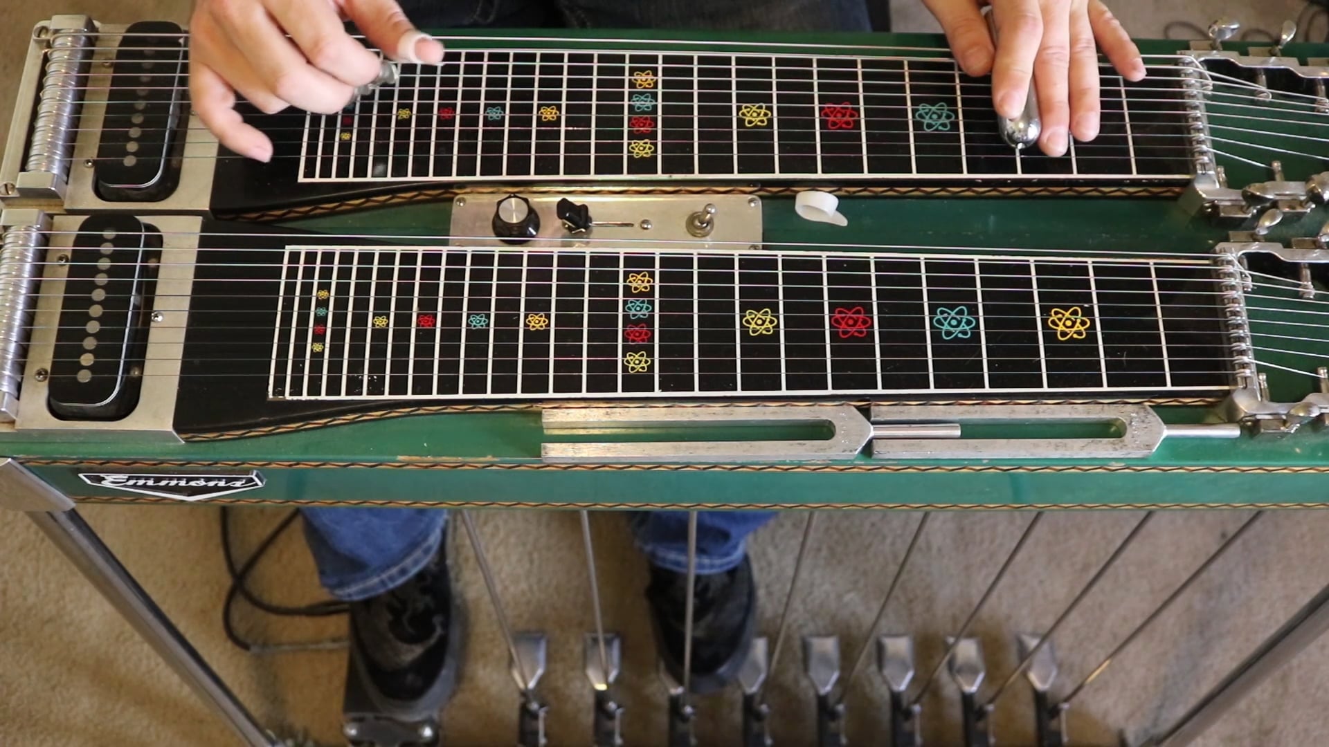Nathan Flemming  Connecting Fretboard Pockets on the C6 (mostly non pedal) 