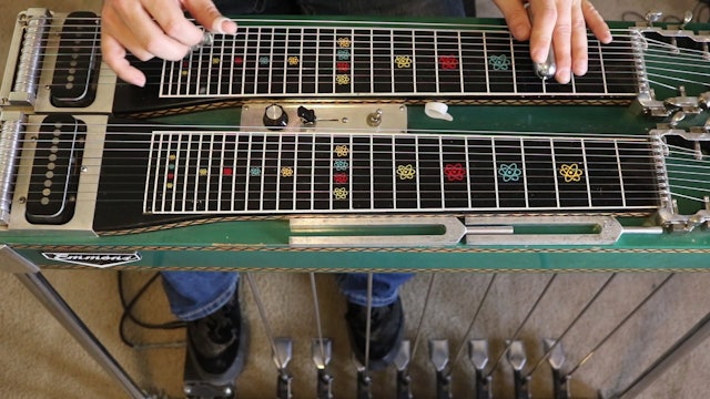 Nathan Flemming  Connecting Fretboard Pockets on the C6 (mostly non pedal) 