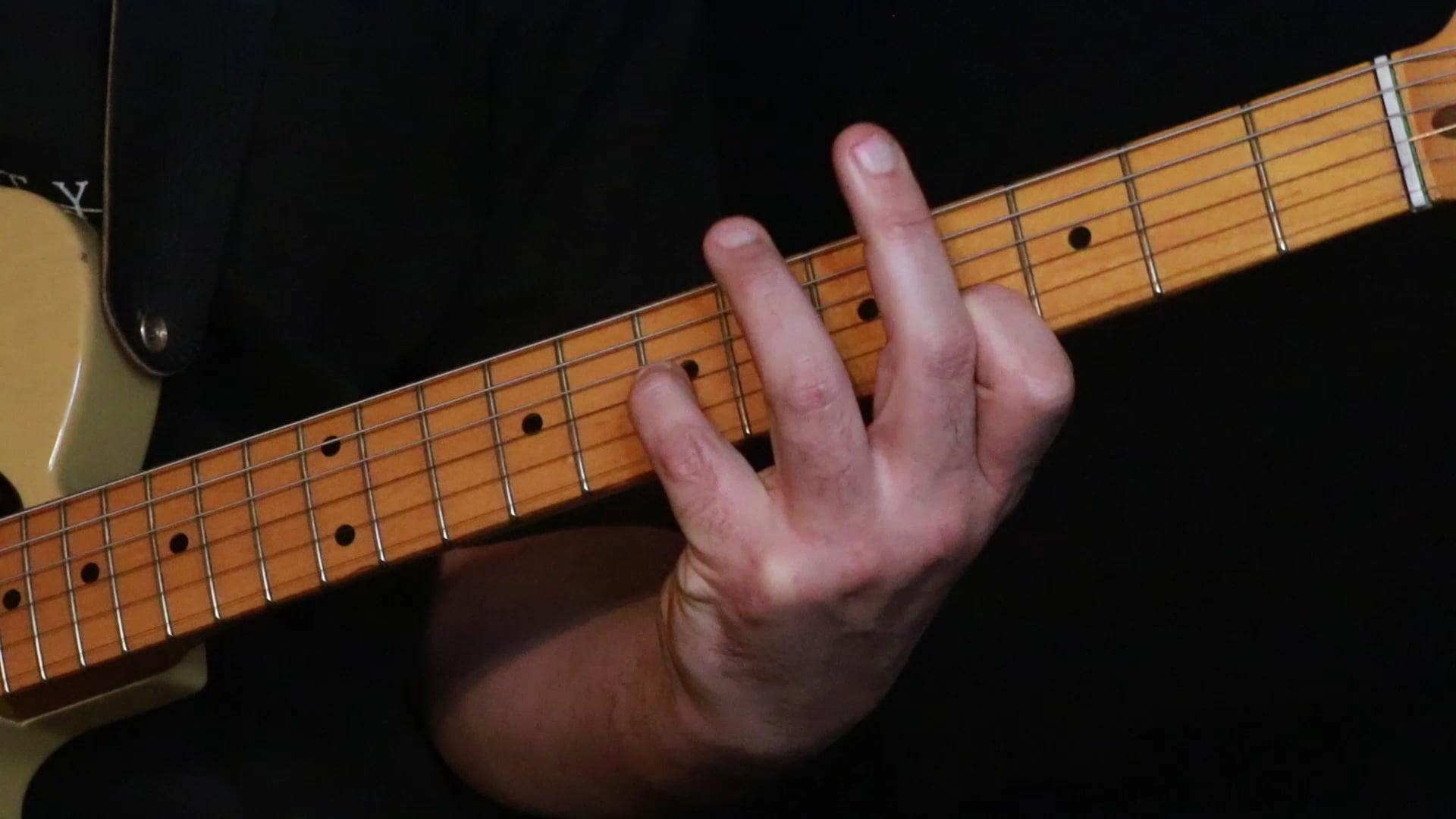 Dammy Muhammad   Reed Style Open String Lick in A