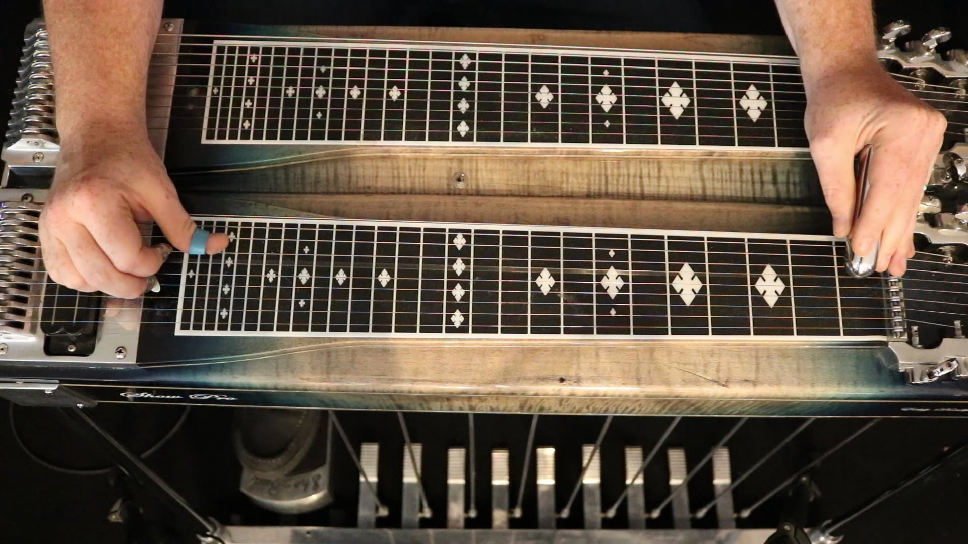 Eddy Dunlap  E9  Simple Open String Bar Lick