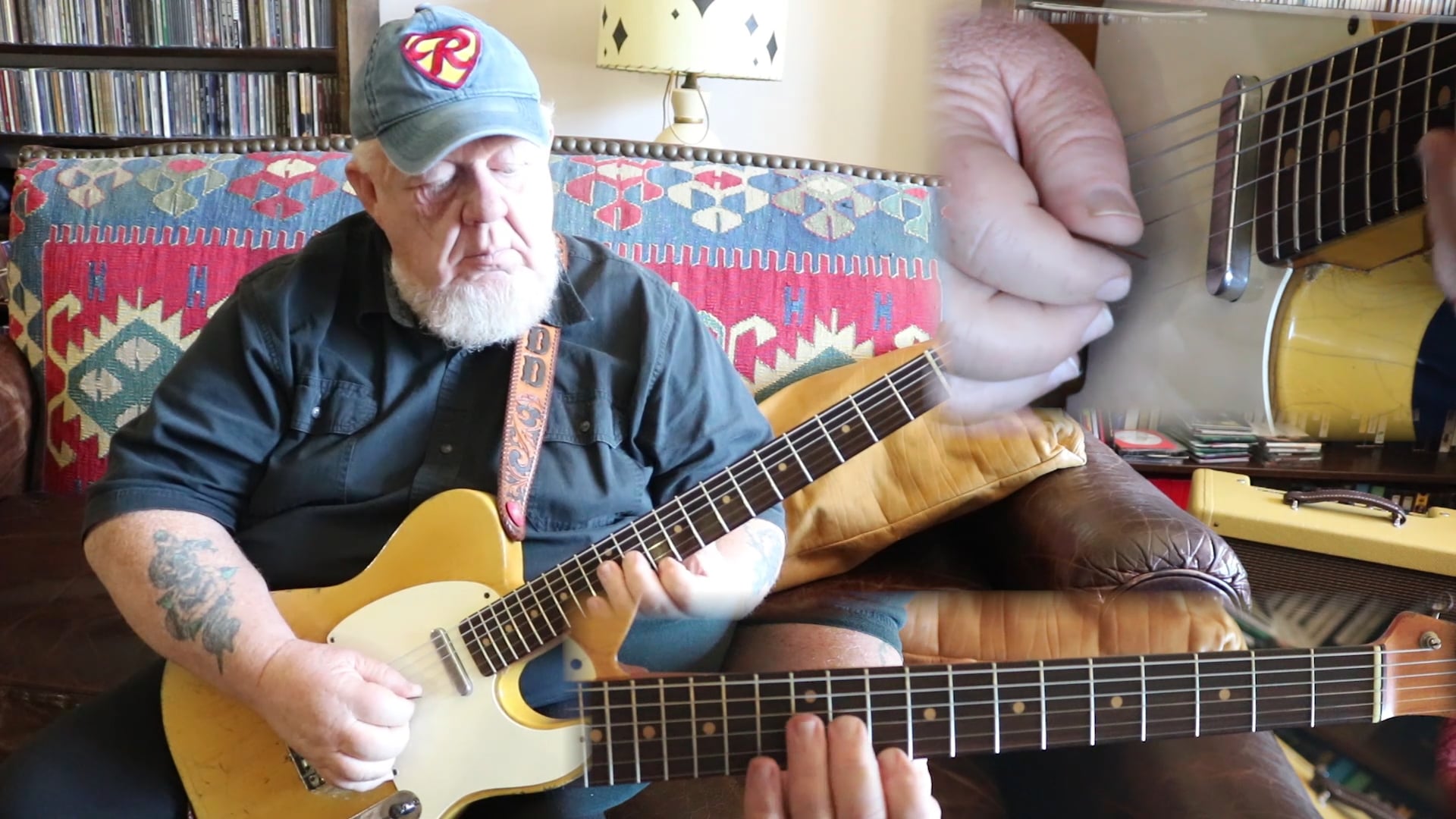 Redd Volkaert   More ideas on Western Swing Soloing using major 7th