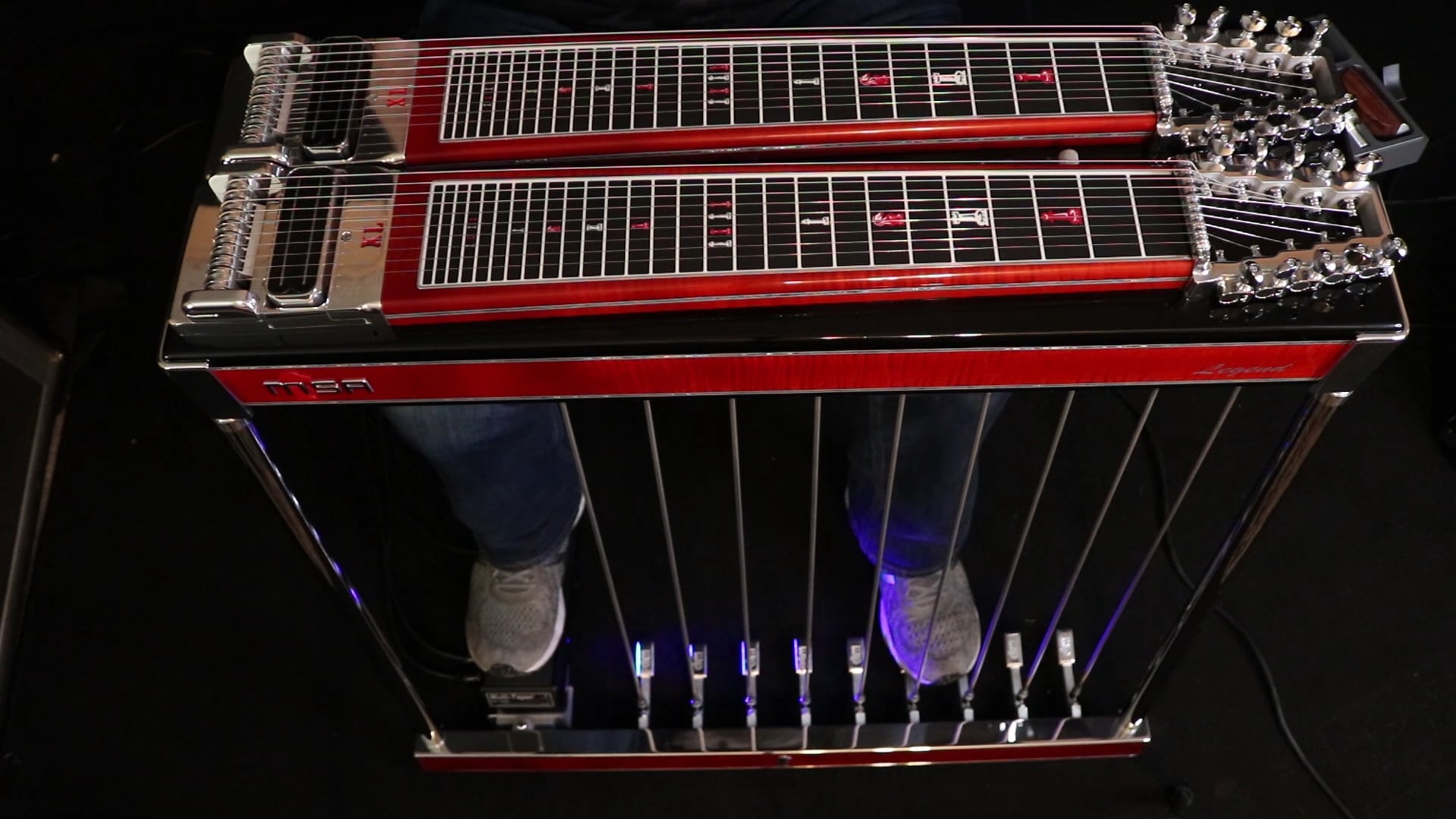 Travis Toy  C6 style voicings on E9 Lick 3  9th string lower